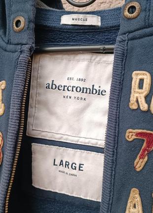 Толстовка теплая с капюшоном abercrombie для мужчины3 фото