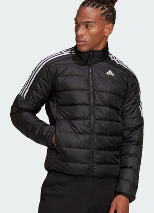 Оригінальна чоловічий пуховик adidas essentials down jacket gh4589