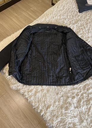 Куртка мужская стильная черная классика модная практичная удобная10 фото