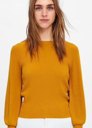 Яркий оранжевый 🧡 джемпер zara