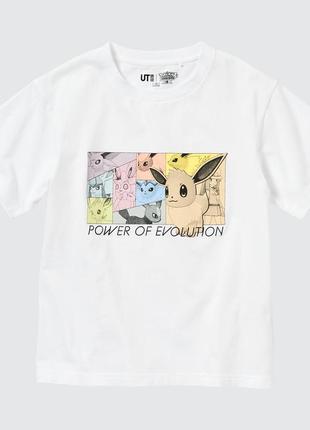 Футболка uniqlo с принтом pokémon masters ex1 фото