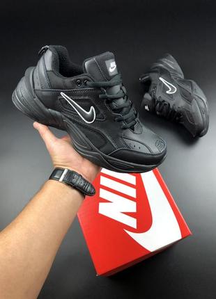 Зимние мужские кроссовки LAQUER nike m2k tekno black natural