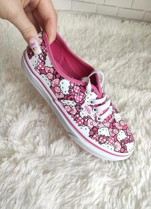 Кеды vans hello kitty