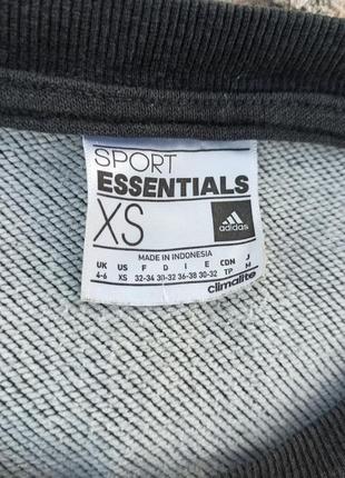 Стильний світшот adidas sport essentials climalite3 фото