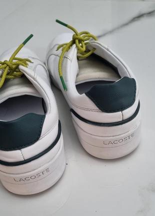 Кеды кожаные lacoste6 фото