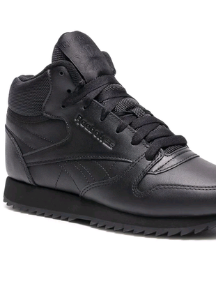 Мужские кроссовки reebok cl lthr mid ripple fz4762 blacк 42 eu