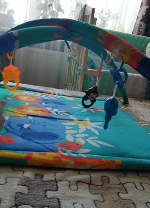 Дитячий розважальний килимок, дитячий коврик2 фото