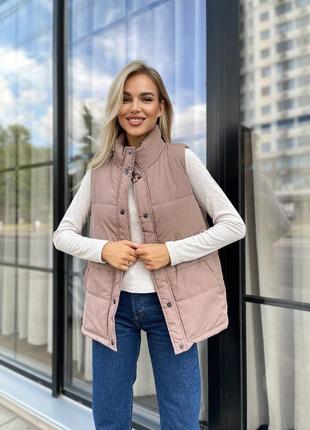 Жилетка, качественный пошив, плащевка канада, новинка8 фото