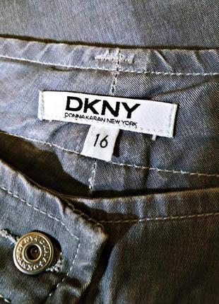 Оригінальні бавовняні штани легендарного американського бренду dkny.5 фото