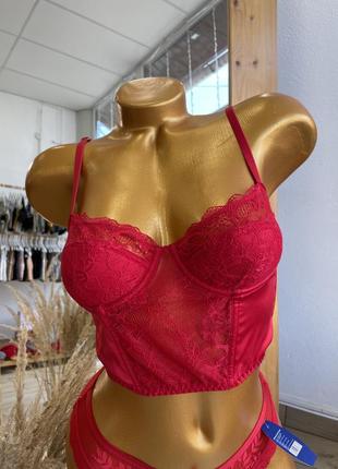 Корсет/красный корсет