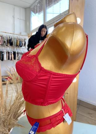 Корсет/красный корсет