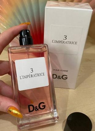 Туалетна вода dolce gabbana l'imperatrice 3 императрица 3 100 мл