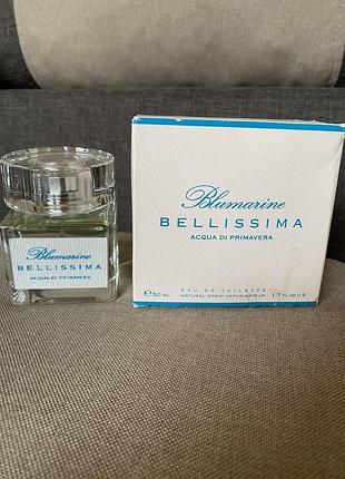 Blumarine bellissima acqua di primavera туалетна вода 50 мл, оригінал