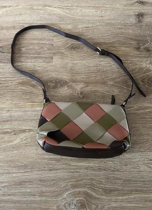 Шикарна, сумочка, в стилі ромба різно польорова, від бренду: f&f 👌
