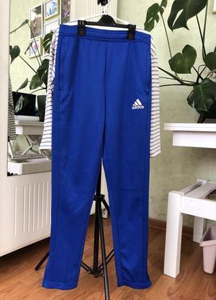 Брюки adidas оригинал с молниями 164см