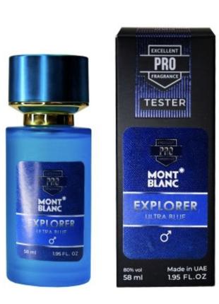 Montblanc explorer ultra blue