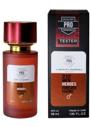 Carolina herrera 212 men heroes forever young