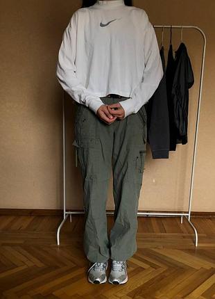 Лонг с высоким горлом nike swoosh