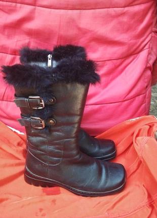 Зимние сапоги на цегейке