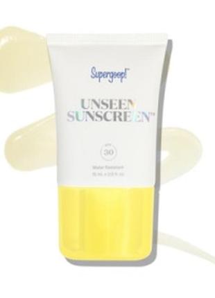 Supergoop! unseen sunscreen солнцезащитный крем spf 30, 15 мл1 фото