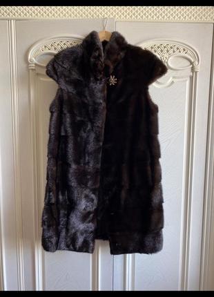 Шикарна норкова жилетка kopenhagen fur