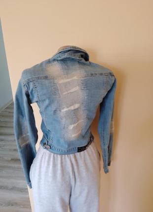 Куртка джинсова коротка2 фото
