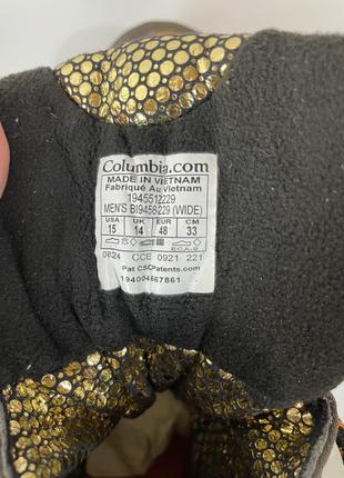 Мужские зимние высокие ботинки columbia bugaboot celsius 48, 50 размеры8 фото
