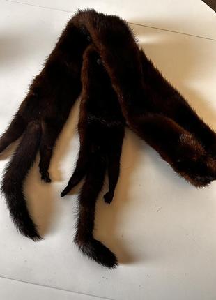 Хутро норка чулок