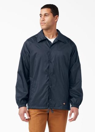 Dickies snap front coach jacket