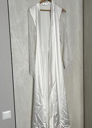Весільний халат1 фото