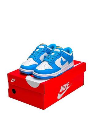 Жіночі кросівки nike sb dunk low prm white blue yellow