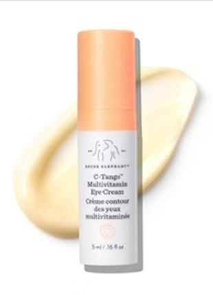 Мультивитаминный крем для кожи вокруг глаз drunk elephant c-tango multivitamin eye cream1 фото