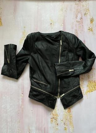 Кожаная куртка xs-s