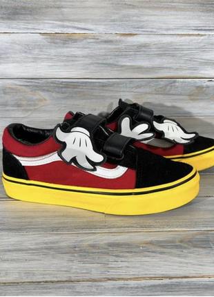 Vans old skool v disney mickey mouse hugs (ps) оригинальные кеды2 фото