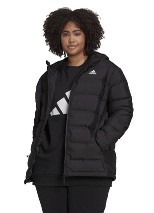 Женская куртка adidas helionic hooded down jacket (plus size) bsd1714