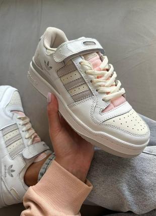 Жіночі кросівки adidas forum 84 low white