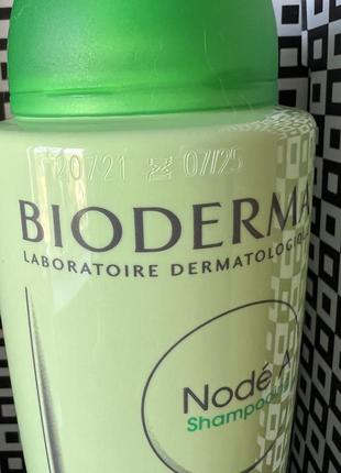 Bioderma node a заспокійливий шампунь для чутливої шкіри голови франція3 фото