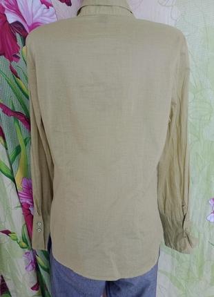 Рубашка/рубаха/блуза/блузка хлопок с вышивкой вишита хлопковая6 фото