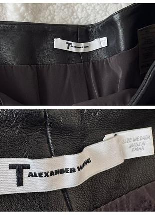 Шкіряні шорти alexander wang оригінал3 фото