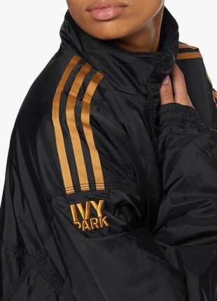 Куртка adidas x ivy park unisex stand collar jacket black gr14352 фото