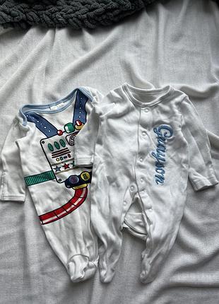 Набір чоловічки на новонародженого у роддом