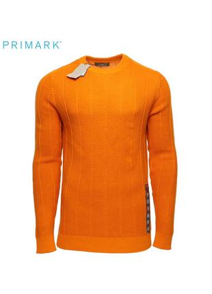 Чоловіча  помаранчева кофта светр primark оригінал [  l ]
