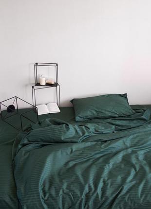 Постільна білизна страйп сатин 20+ кольорів