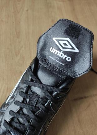 Крутые мужские футбольные кожаные бутсы копы  umbro, оригинал, р.41 .8 фото