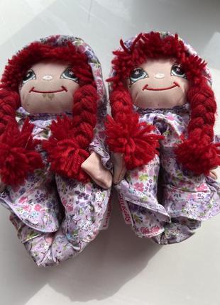 Домашні тапочки дитячі, лялька lelli kelly