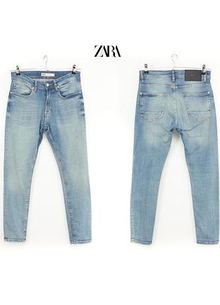 Мужские зауженные джинсы zara man оригинал [ 30 ]