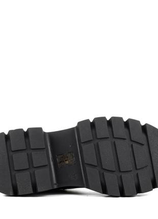 Ботфорты женские кожаные черные на удобном каблуке 465бz5 фото