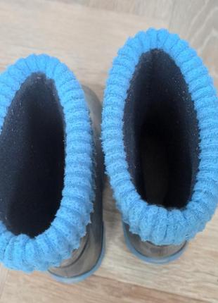 Резиновые ботинки на дождь резиночки демар3 фото
