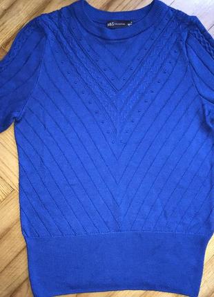 Marks &amp; spencer-яркий вязаный джемпер! р.-36