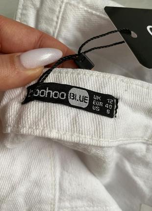 Мини юбка,джинс от boohoo5 фото